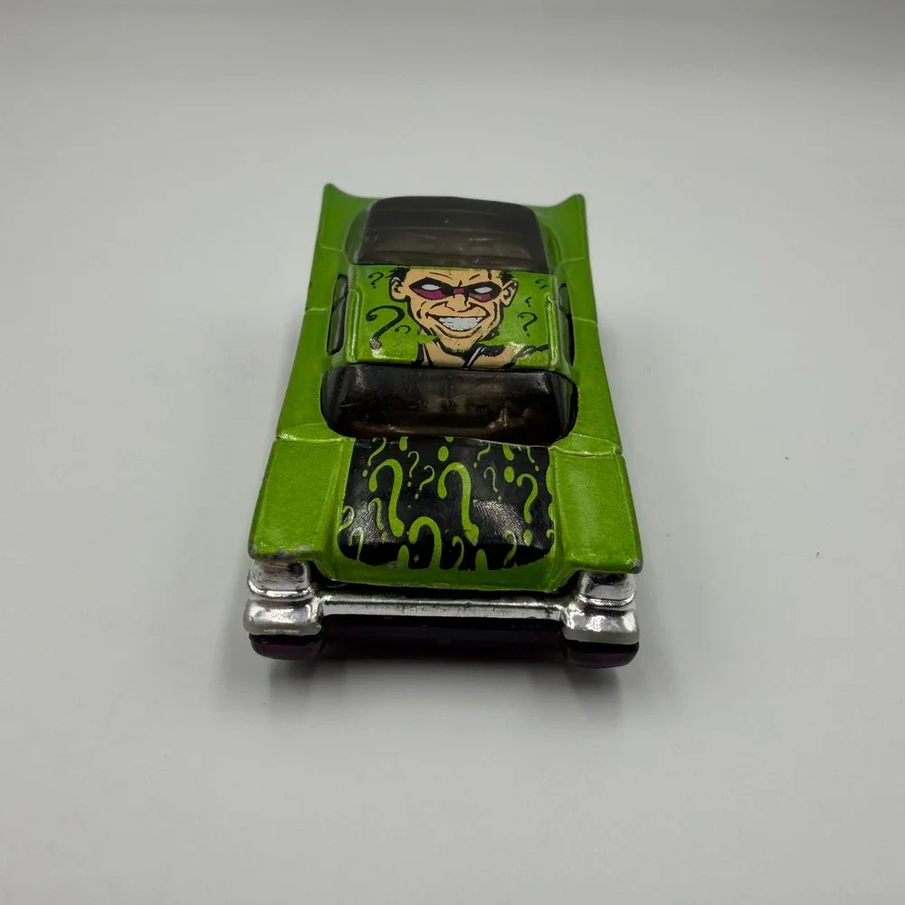 Hot Wheels The Riddler DC Comics Nomadder What Green Diecast Car 2001 Mattel